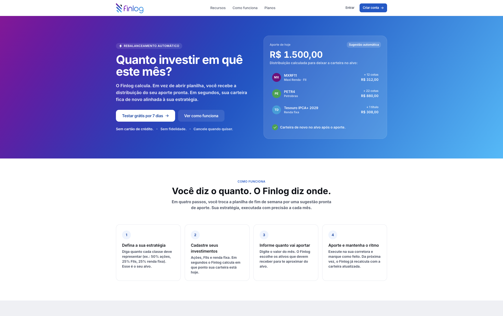 Landing - the investor's copilot.